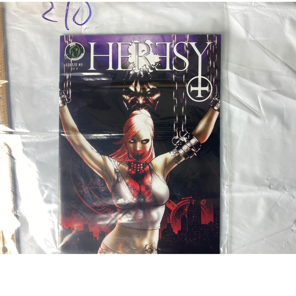 HERESY Issue 1 Comic Book 2005 Goth Dark Fantasy Art